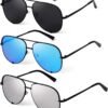 CEREMONYT Sunglasses Oversized  Sunglasses for Women Men Trendy Retro Bulk Shade Black Faded Sun Glasses Classic UV Protection
