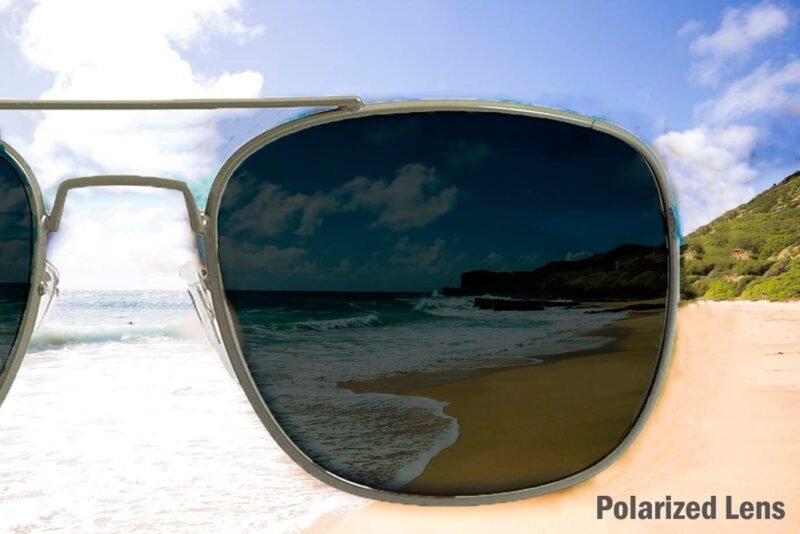 61Knp4B4vpL._AC_SL1382 CEREMONYT Sunglasses Pilot Sunglasses – Polarized Sunglasses Bayonette, 57mm, Matte Silver Frame, Gray Polarized Lens