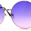 CEREMONYT Sunglasses Round Classic Oversize Joplin Style Hippie Round Circle Lens Sunglasses