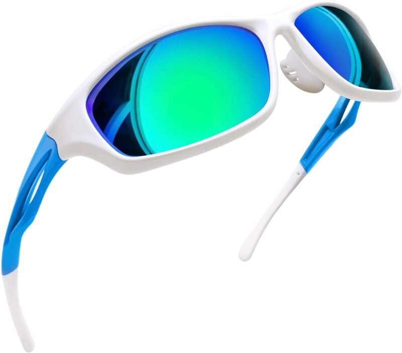 CEREMONYT Sunglasses Wraparound Sport Sunglasses UV400 Protection Wrap Around Sun Glasses Shades for Men Women