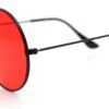 CEREMONYT Sunglasses Round  Retro Vintage Flat Color Circle Round Lens Sunglasses