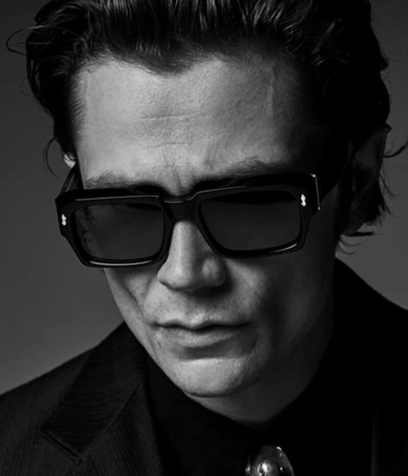 CEREMONYT Sunglasses Square  Frame Sunglasses for Women Men Trendy Chunky Rectangle Sun Glasses Black Shades UV400 Protection