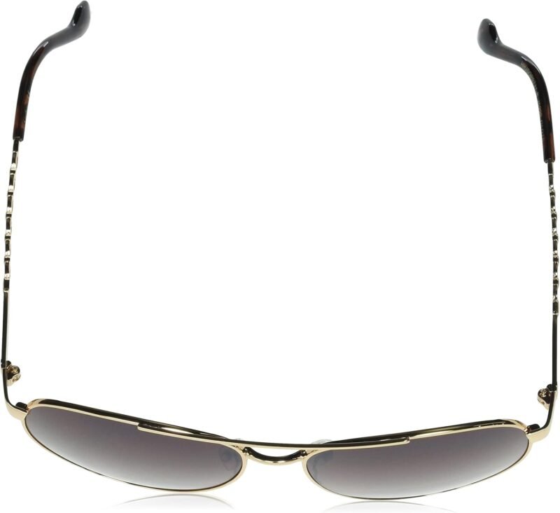 CEREMONYT Sunglasses Women’s J5999 Classy Metal  Pilot Sunglasses with Uv400 Protection. Glam Gifts for Her, 59 Mm