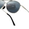 CEREMONYT Sunglasses for Men Polarized UV Protection Trendy Metal Pilot Sunglasses for Driving Hiking Travel