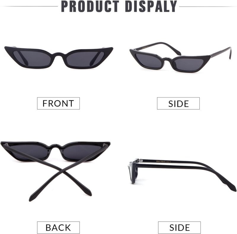 CEREMONYT Sunglasses Cat Eye Cat Eye Sunglasses for Women Sexy Cateye Glasses Valentines Gifts for Her