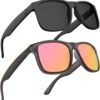 CEREMONYT Sunglasses Polarized Sunglasses Wayfarerfor Men and Women,UV Protection Rectangular Sun Glasses 8806