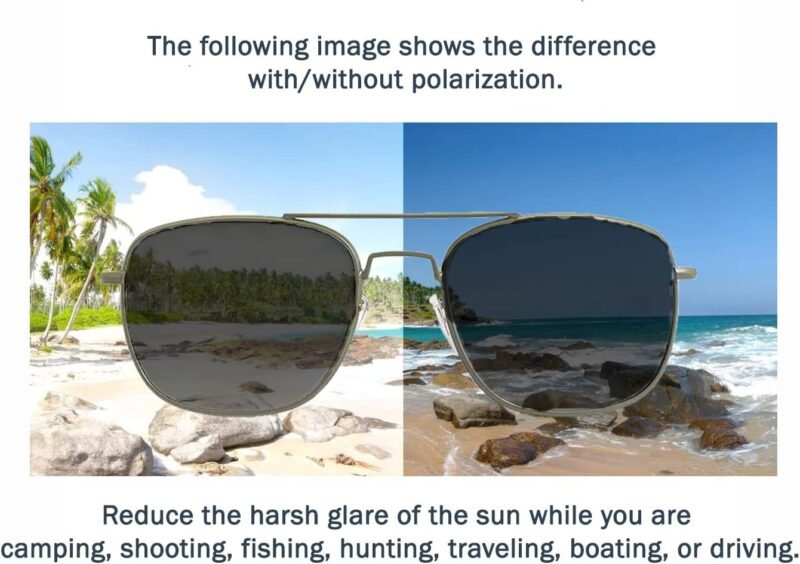 61mYGxRZUWL._AC_SL1420 CEREMONYT Sunglasses Pilot Sunglasses – Polarized Sunglasses Bayonette, 57mm, Matte Silver Frame, Gray Polarized Lens