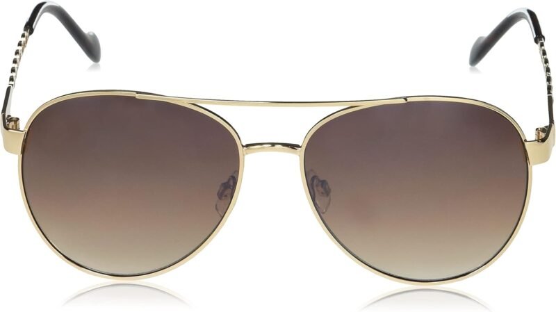 CEREMONYT Sunglasses Women’s J5999 Classy Metal  Pilot Sunglasses with Uv400 Protection. Glam Gifts for Her, 59 Mm