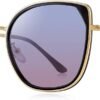 CEREMONYT Sunglasses Cat Eye Polarized Sunglasses for Women Ladies Brand Trending Sun glasses UV400