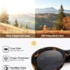CEREMONYT Sunglasses Oval Sunglasses for Women Men Polarized Handmade Acetate Women’s Sunglasses Trendy