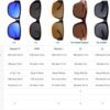 CEREMONYT Sunglasses Wraparound The Fresh High Definition Polarized Wrap Around Shield Sunglasses for Glasses – Leather Eyeglasses Case