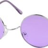 CEREMONYT Sunglasses Round Retro Round Style 70s Sunglasses Colorful Tint Groovy Hippie Mens Womens Shades