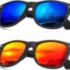 CEREMONYT Sunglasses Browline Sunglasses Men Polarized for Mens and Women Unisex Sun Glasses for Driving UV Protection
