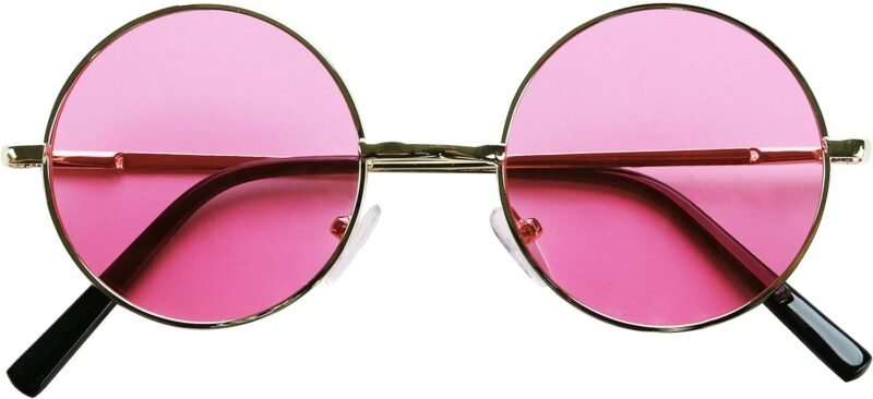CEREMONYT Sunglasses Round Retro Round Style 70s Sunglasses Colorful Tint Groovy Hippie Mens Womens Shades