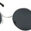 CEREMONYT Sunglasses Round Retro Round Style 70s Sunglasses Colorful Tint Groovy Hippie Mens Womens Shades