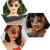 81JESGJ1oML._AC_SL1500 CEREMONYT Sunglasses Oval Vintage Small Round Sunglasses OvalSlender Metal Frame Candy Colors B2422