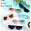CEREMONYT Sunglasses Cat Eye 8 Pairs Cat Eye Sunglasses for Women  Cat Eye Sunglasses Vintage Sunglasses Trendy Sunglasses for Party