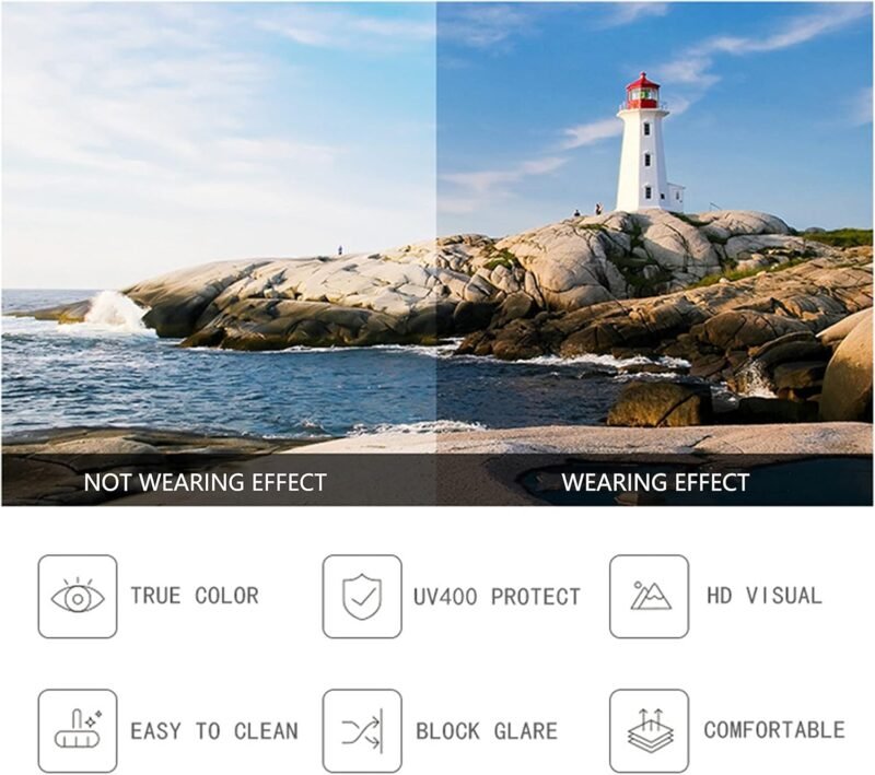 CEREMONYT Sunglasses Round Small Round Polarized Sunglasses for Men Women Classic Circle Metal Frame Sun Glasses 2 Pack