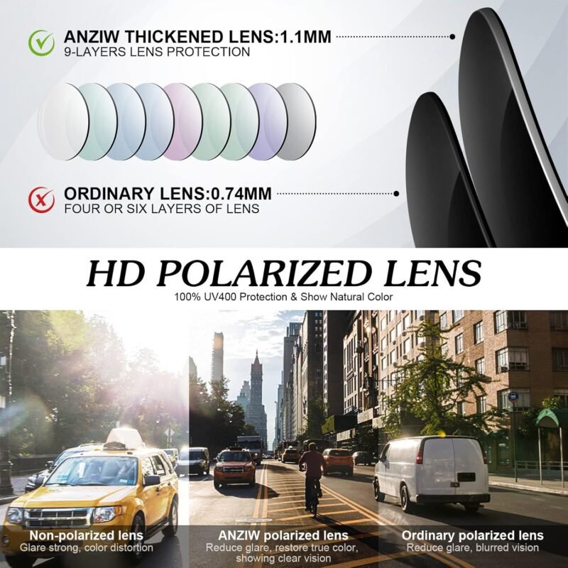 CEREMONYT Sunglasses Round  Polarized Sunglasses Men Women,Retro Metal Hippie Shades with 100% UV Protection