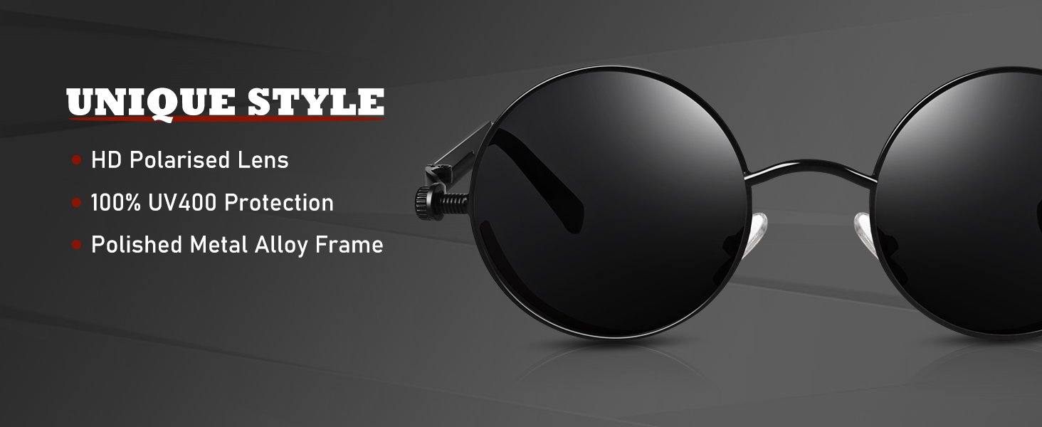 round sunglasses men womens