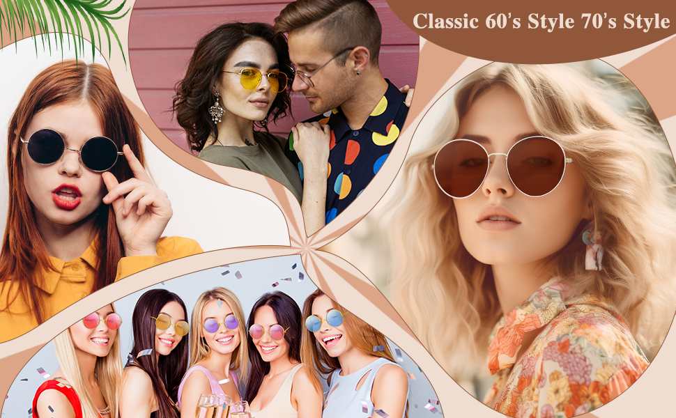 Round Hippie Glasses