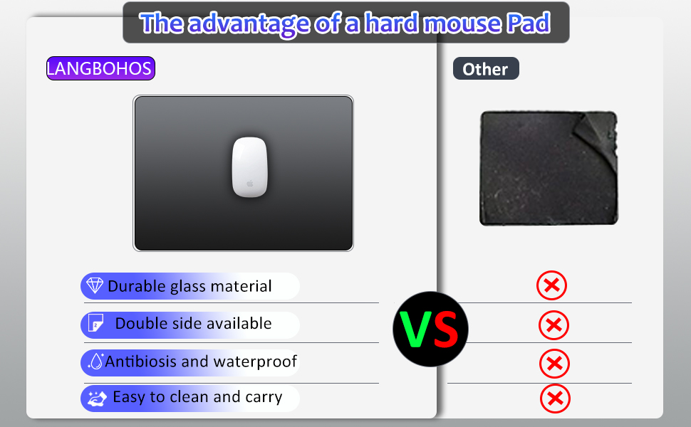  hard mouse pad 