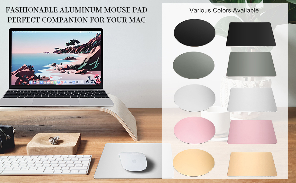 aluminum mouse pad