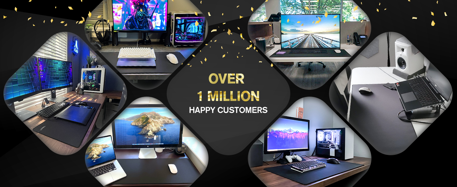 Over million happy customers